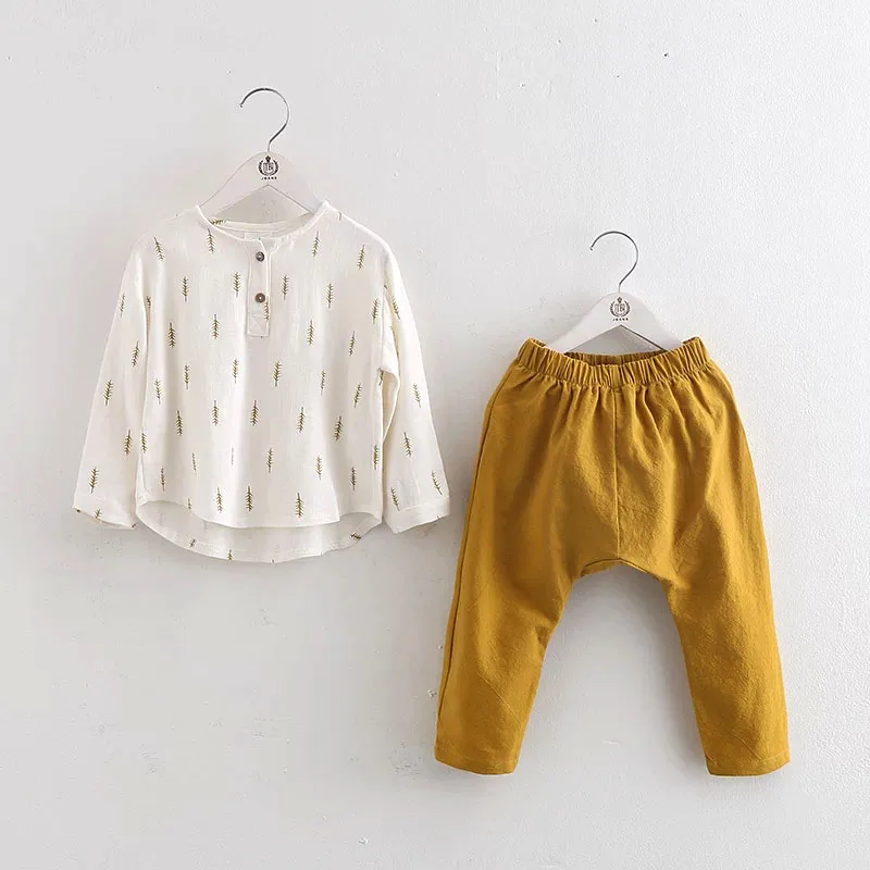 

BeiLei Creations Clothing Sets Boys Clothes Fashion Toddler Girl Clothing Suits For Boy Girls Pullover Shirts+Pants Clothes