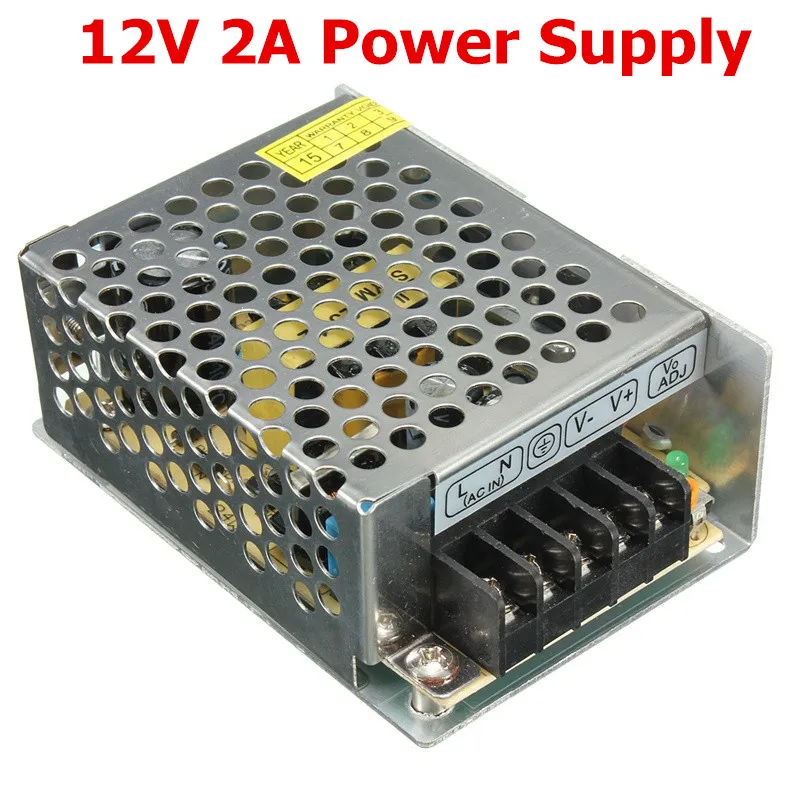 AC DC 12V Питание 220 к 12В трансформатор 1A 2A 3A 5A 6.5A 10A 20A 33A Светодиодный драйвер для светодиодный светильник - Цвет: 12V 2A