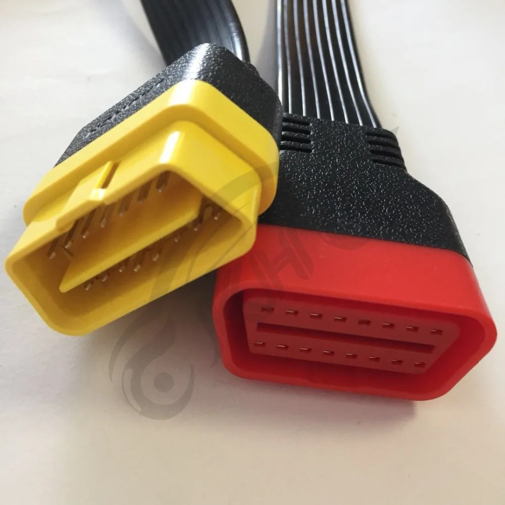 for Launch OBD II extension cable X431 V/V+/PRO/PRO3/Easydiag 3.0/Mdiag/Golo Main OBD2 Extended Connector 16Pin male to Female|Считыватели