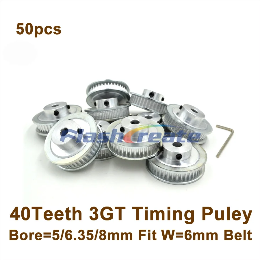 Шкив ГРМ с отверстием 5/6 35/8 мм 40 зубьев 50 шт.|pulley bore|timing pulley boretiming |