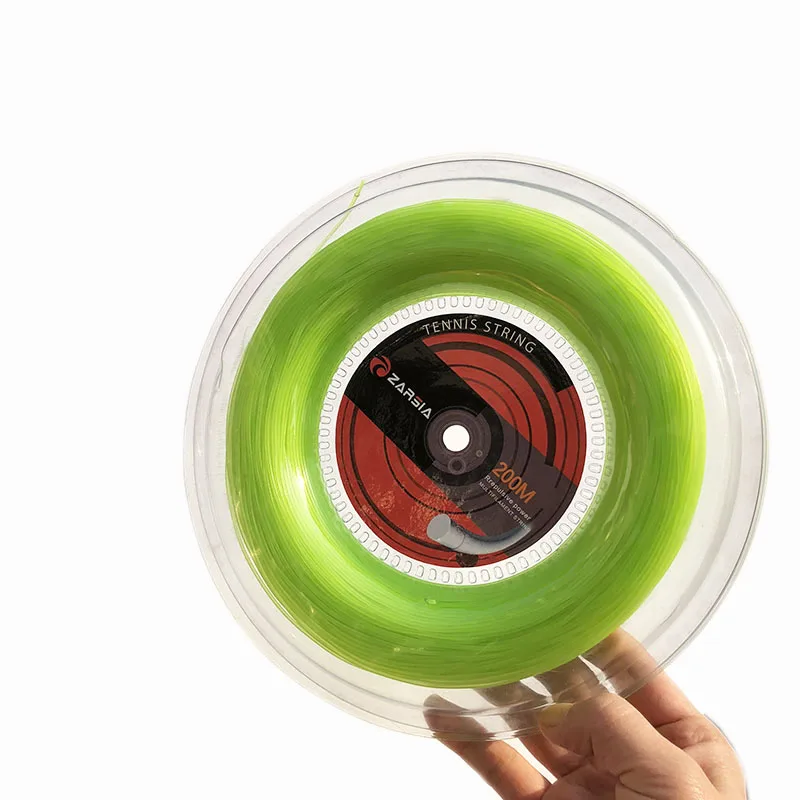 Description Picture 6 of itemZARSIA New training tennis string Elastic Nylon tennis rackets string soft comfortable tennis strings 1.30mm 200M 55-60LBS