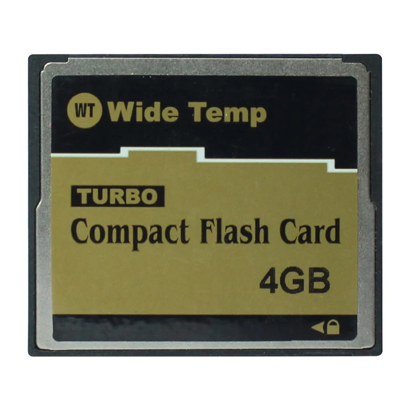 4G Industrial CF CompactFlash memory card WT Wide Temp 4GB TURBO