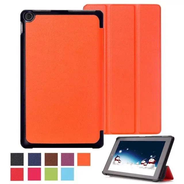 For Amazon Kindle fire HD 10 2015 Luxury Ultra thin PU Leather Case