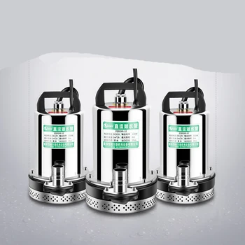 

12V Volt 130w Household DC Submersible Pump Agricultural Pumping Electromechanical Bottle Car Small Pump