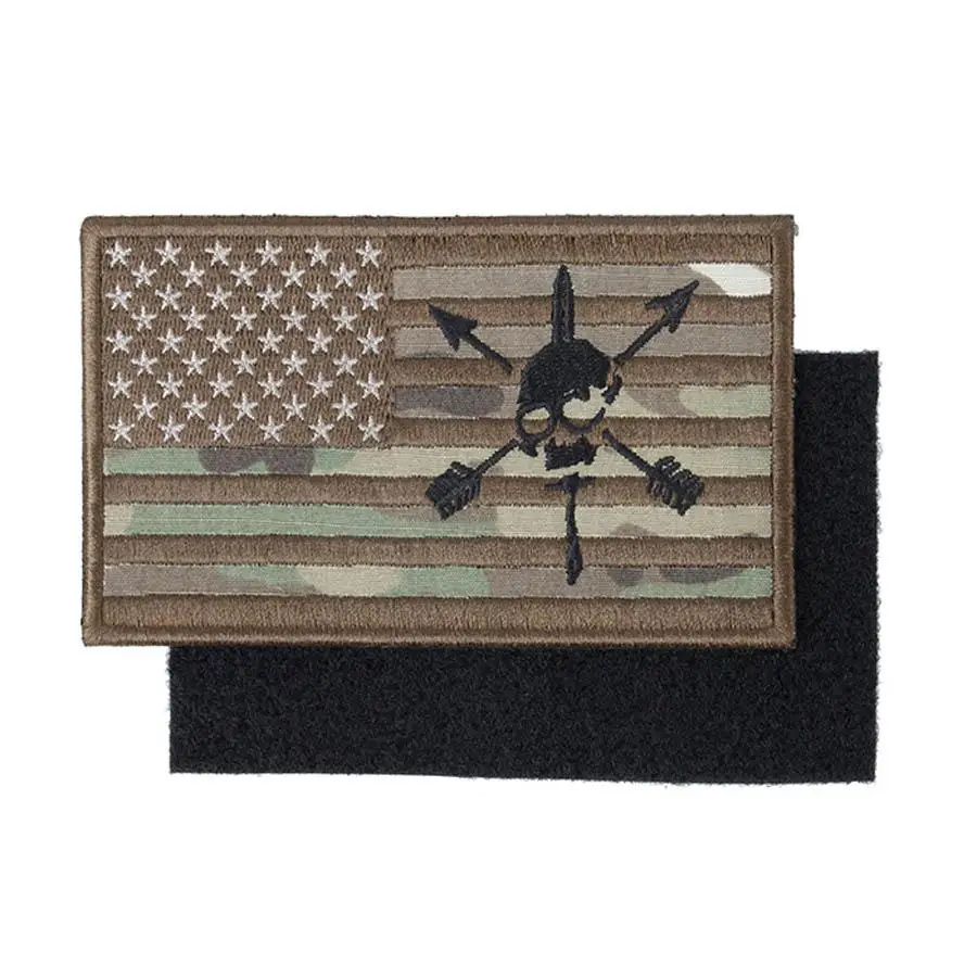 TMC 12,7x7,9 см Военная Охота большой флаг США нашивки значки инфракрасный патч
