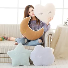 Nooer, звезда, луна, облако, любовь, мягкая плюшевая подушка, подушка для дивана, украшения комнаты, подушка