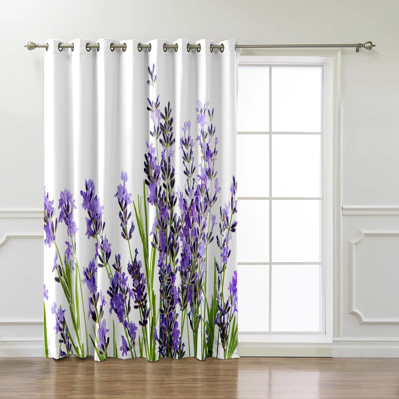 Purple Lavender Window Treatments Curtains Valance Window Curtains Dark Decor Bedroom Indoor Fabric Decor Kids Window Curtain