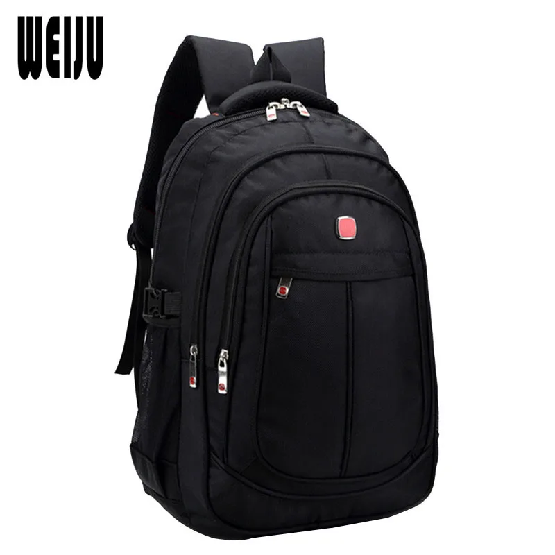 

WEIJU 2017 New Waterproof Business Backpack Men Fashion Casual Nylon Large Capacity Backpacks Travel Bags Size 45*32*19cm YA0448