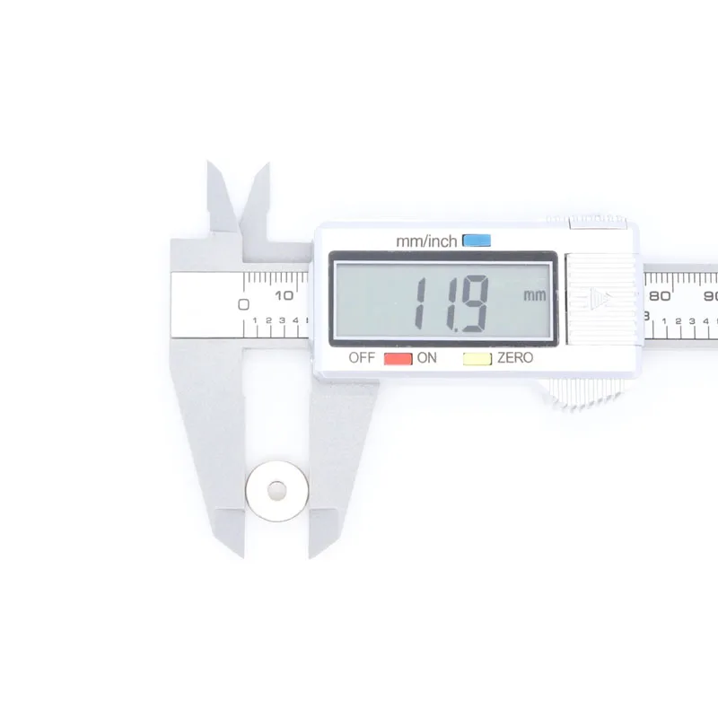 50 шт. 12x3 мм отверстие 3 мм супер сильная кольцевая петля потайной Магнит Редкоземельные неодимовые магниты цилиндр 3 мм 12X3-3