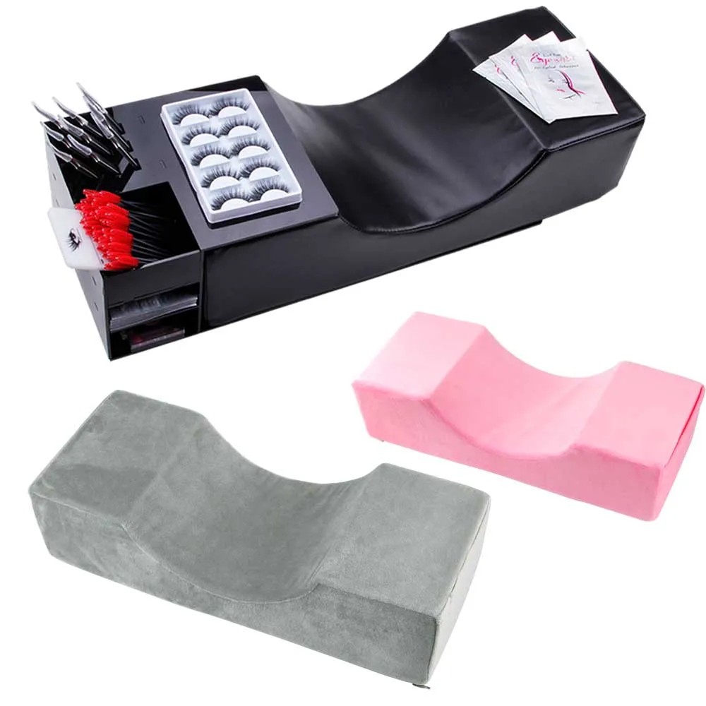 

Eyelash Extension Pillow Soft Grafted Professional Eyelashes Ergonomic Memory For Beauty Salon Use Headrest Support Neck Pillows