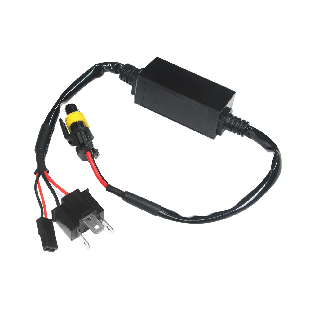 H4 9003 Bi Xenon релейный жгут проводов кабель для 35 Вт 55 Hi/Lo HID лампы фары проводки
