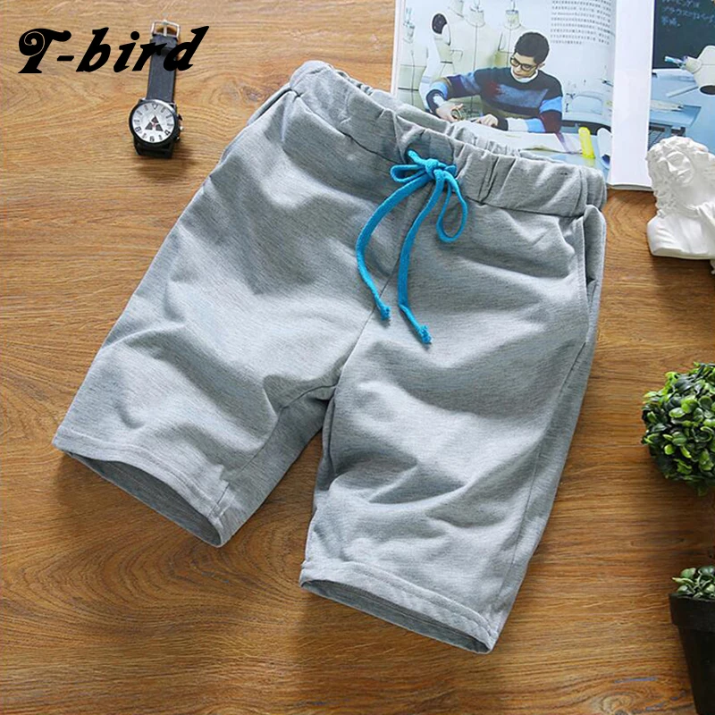 

T-bird 2018 Brand Summer Cotton Shorts Men Fashion Boardshorts Breathable Male Casual Bermuda Shorts Comfortable Men's Shorts