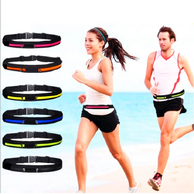 

Multifunction Stretch Outdoor Sport Running Bags Unisex Running Outdoor Running Waist Bags Waterproof Running Mobile Phone Bag