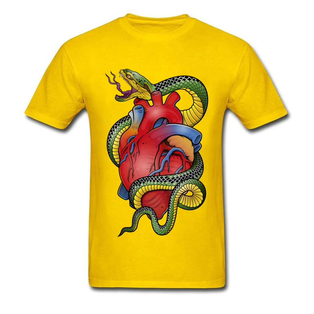 Snake and heart_yellow
