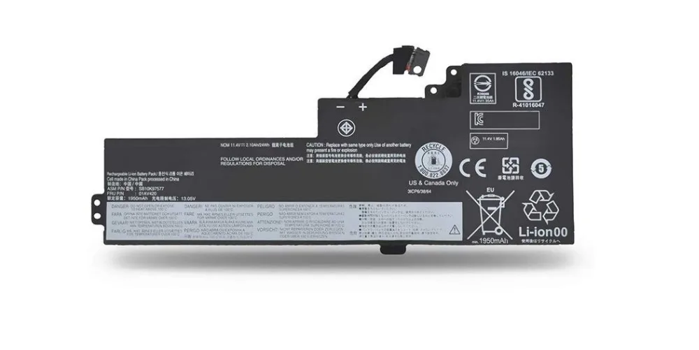 New 01AV421 Compatible Laptop Battery for Lenovo ThinkPad T470 A475 T480 A485 Series SB10K97577 SB10K97576 SB10K97578 01AV489 01AV419 01AV420 01AV489(11.46V 24Wh 2095mAh 3-Cell)