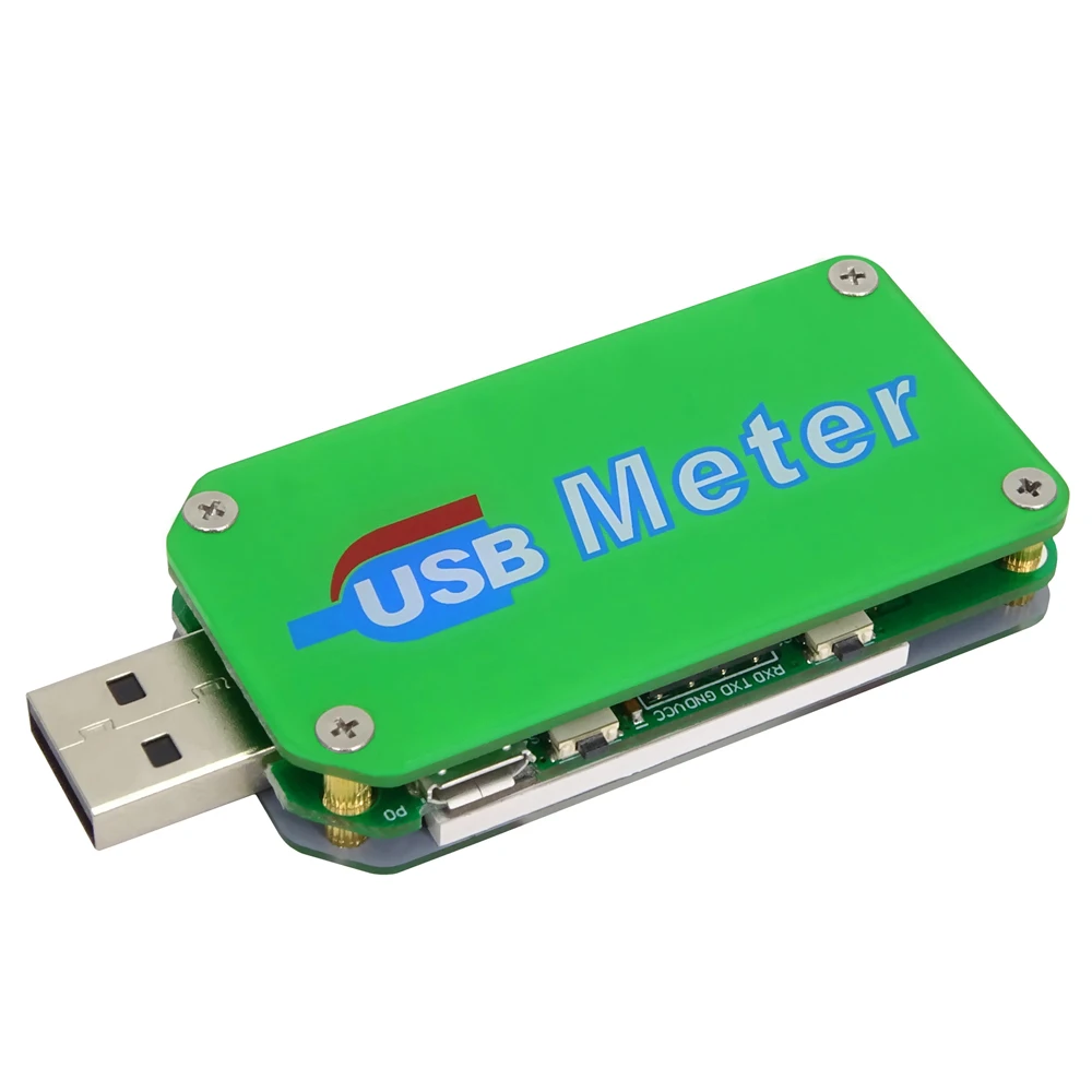 Цветной USB измеритель мощности 4 5 В ~ 24 QC 2 0 3 быстрое зарядное устройство внешний
