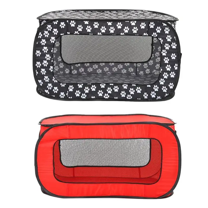

Portable Folding Rectangular Pet Tent Dog Cage Playpen Fence Puppy Kennel Pet Supplies Indoor Outdoor Pet House