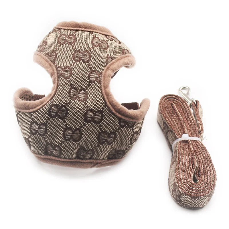 Armi store Comfortable Breathable Dog Harness Cloth Chest Strap Dogs Chest Harness Lead 6044003 Pet Leash Supplies