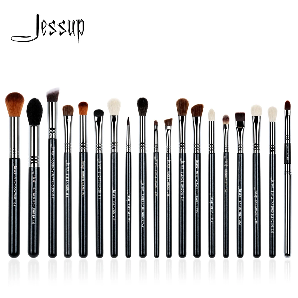 Продажа Джессап кисти 19 шт. Высокое качество Pro набор кистей для макияжа Make Up Brush подводка для глаз корректор Карандаш для губ T131
