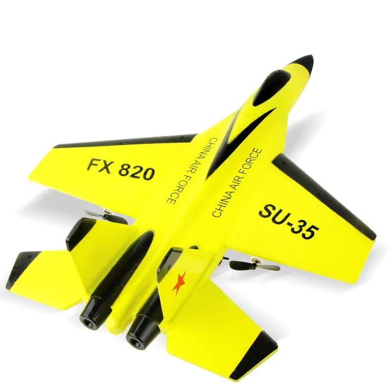 

2.4GHZ Remote Control Airplane FX820 2 CH EPP Material RC Plane RC Glider Drone Outdoors Toys for Kids Adults