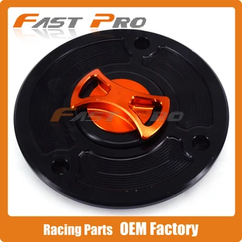 

Billet CNC Black Orange Gas Fuel Tank Cap Cover For KTM DUKE 125 11-16 DUKE200 12-16 390 DUKE 2013-2014