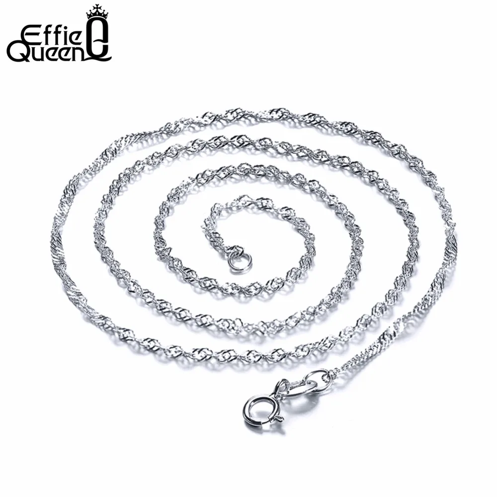 Цепочка ожерелье Женская/Мужская серебристая без никеля и свинца|necklace chain|colorful