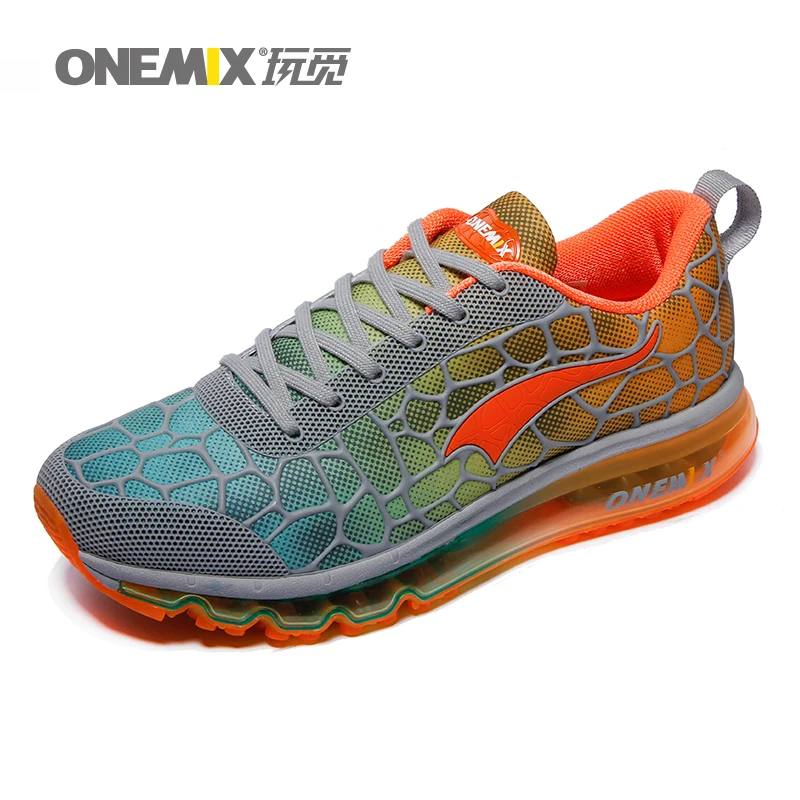 Onemix Men's Outdoor Running Shoes Lace Up Athletic