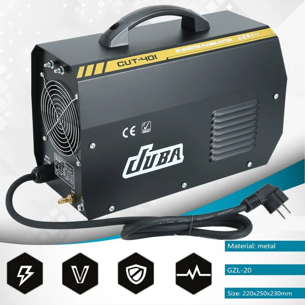 

CUT-40 Simple Operation Professional Tools Electric DC Inverter PLASMA Cutter DC Inverter Plasma Cutter Cutting Machine
