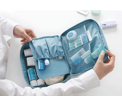 2017 جديدة كبيرة حقيبة ماكياج التجميل حالة هانغ غسل أدوات الزينة سفر منظم تخزين الحقيبة أكياس الغسيل