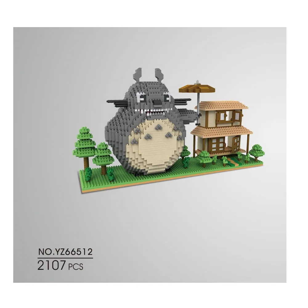 

YZ Micro Blocks Titanic DIY Particles Building Bricks Totoro Auction Figure Model Toys 3D Anime Juguetes Boy Toys Gift YZ66512