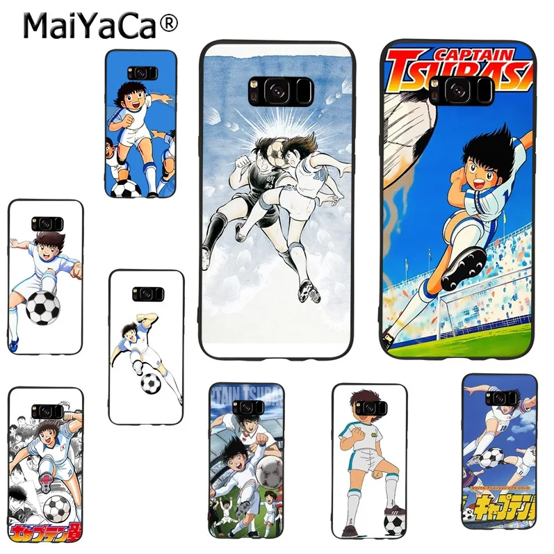 

MaiYaCa Captain Tsubasa Ozora Genzo football Super Cute Phone Case for samsung galaxy note 8 4 5 s7edge s6 s8 s9 plus case coque