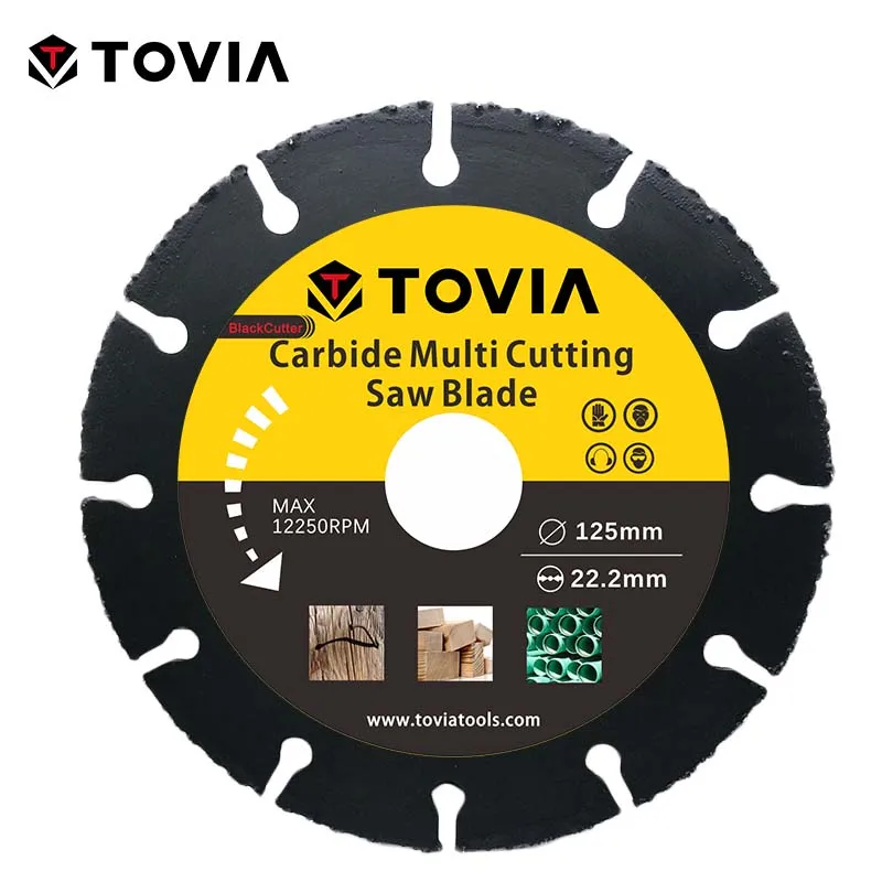 TOVIA BlackCutter Saw Blade Multitool Grinder Cutting Disc GRAFF Multiwheel Converts An Angle Grinder Into a Multipurpose Tool
