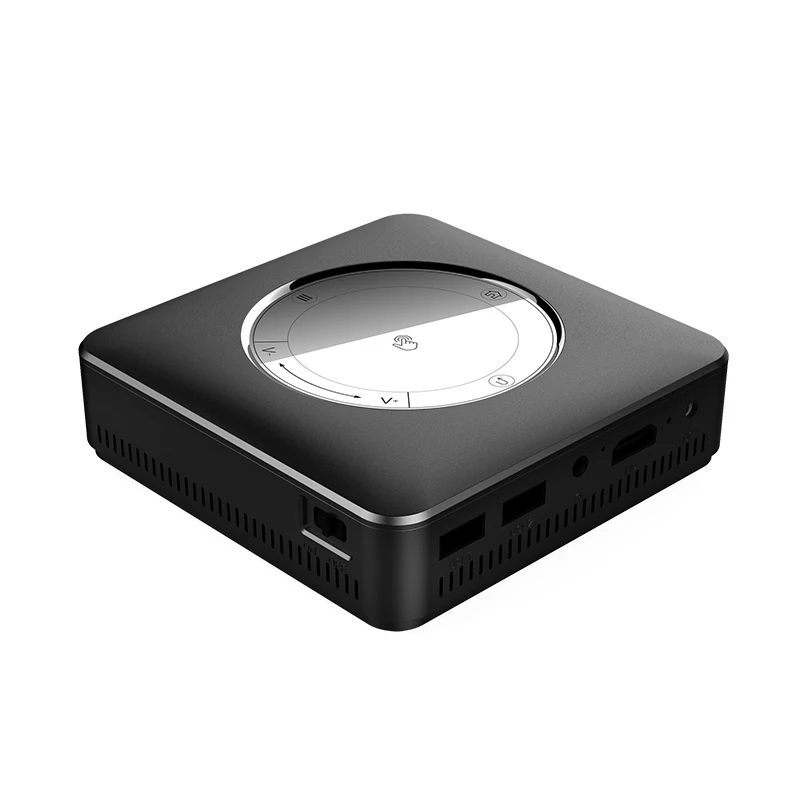 Проектор для домашнего кинотеатра Android 7 1 HDMI USB 1080P iPhone ноутбука IOS Android|Проекторы