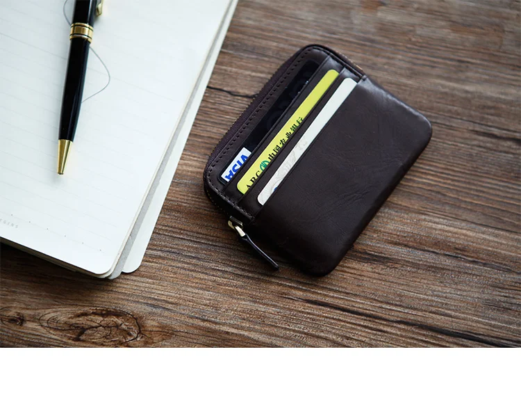 LANSPACE мужской кожаный кошелек, брендовый кошелек, держатель для карт, модные кошельки для монет, держатели