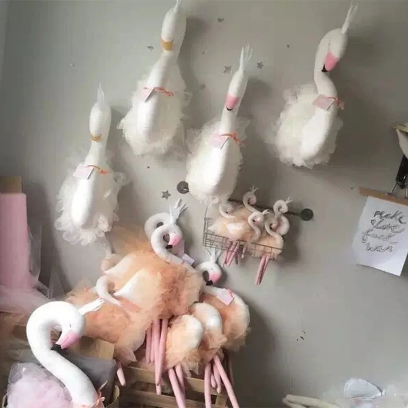 Fashion-Handmade-DIY-Kids-Baby-Swan-Flamingo-Stuffed-Toys-Room-Decoration-Wall-Hang-TL0063 (2)