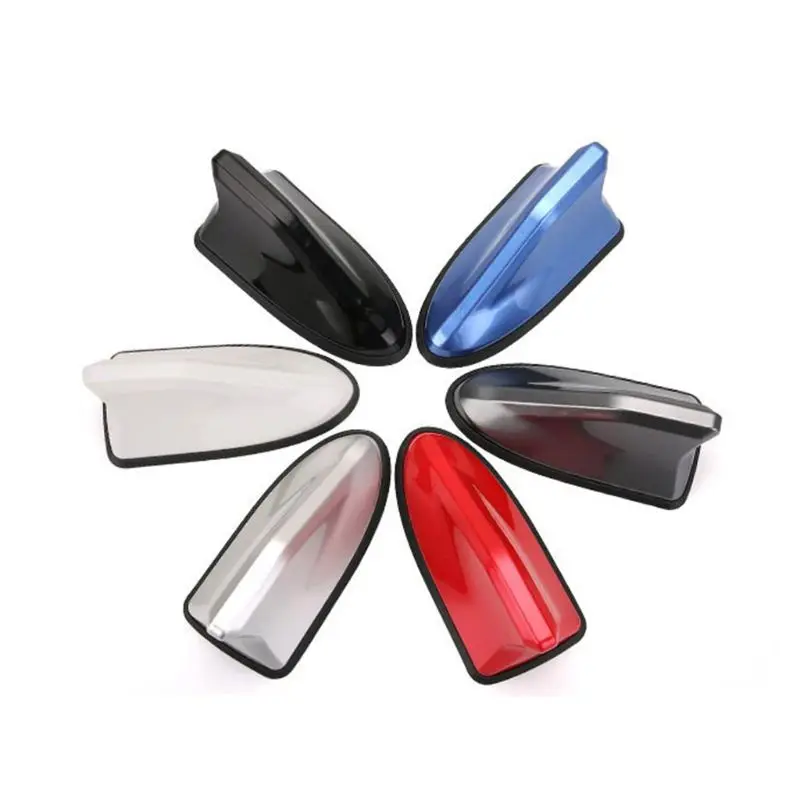 

Universal FM Signal Amplifier Car Radio Aerials Shark Fin Antenna Car Roof Decoration Auto Side Replacement
