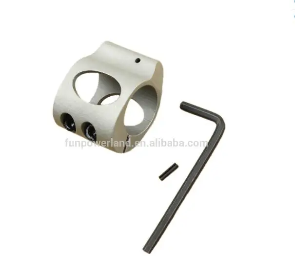 

Funpowerland Tactical Steel Low Profile Micro Block 0.75 Inch steel Gas Block with pin