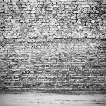 

grey brick wall custom photo prop backgrounds 5ftX7ft D-3882