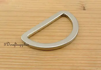 

d ring d-rings purse ring alloying polish nickel 38 mm 1 1/2 inch 10pcs AC105