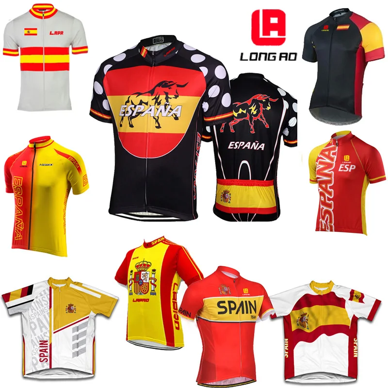 España 2019 camiseta jersey de Ciclismo MTB Ciclismo