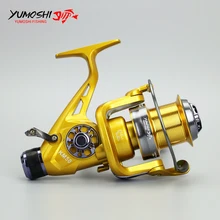 10+ 1 Шариковые подшипники спиннинговая катушка для рыбалки нахлыстом высокоскоростная 5,2: 1 Рыболовная катушка с передним и задним тормозом качественные рыболовные катушки