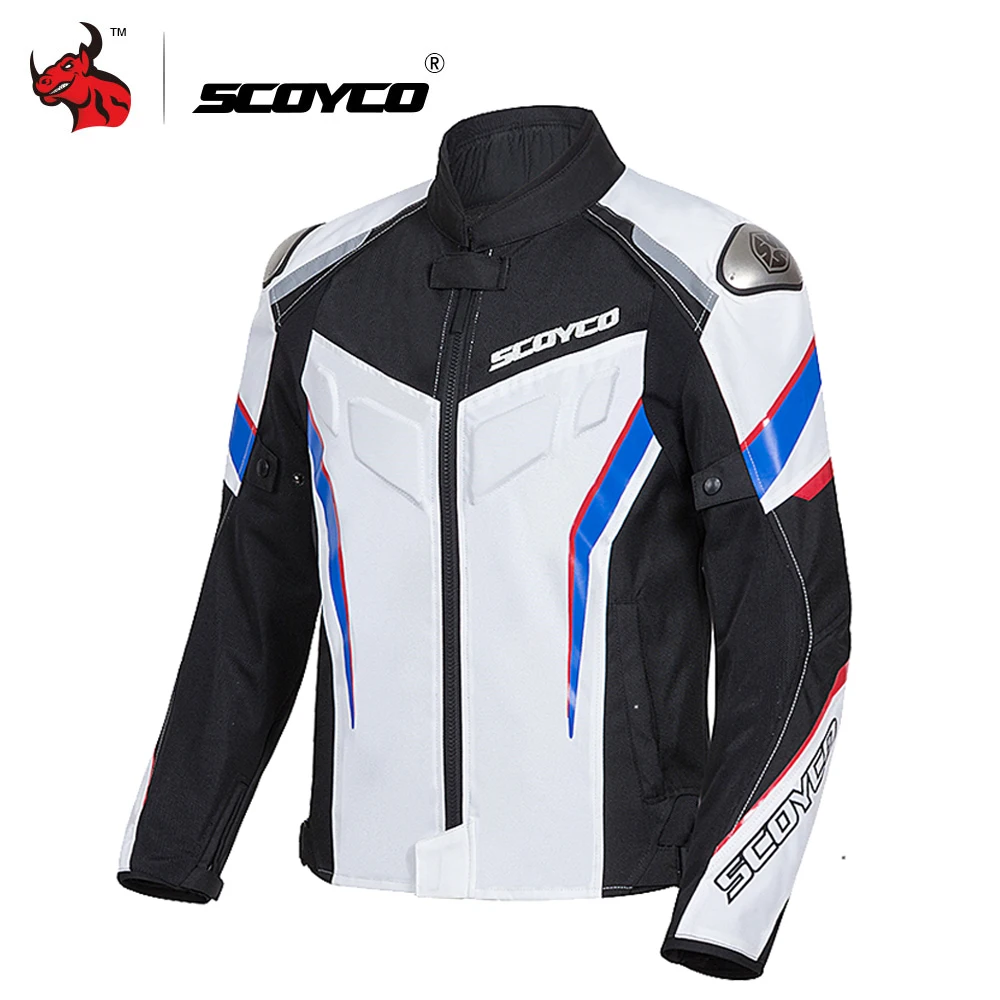 

SCOYCO Motorcycle Jacket Reflective Motocross Jacket Men Moto Jacket Protective Gear Motor Clothing Motorcycle Protection Armor