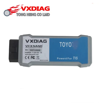 

100% Original VXDIAG VCX NANO for T-OYOTA TIS Techstream V10.10.018 Compatible with SAE J2534 Multi-language free shipping