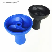 1 шт. кальян силиконовая чаша табак голова три табак аль-фахер или starbuzz фумари смесь дыма хорошее чувство чаша Чича для cachimbas