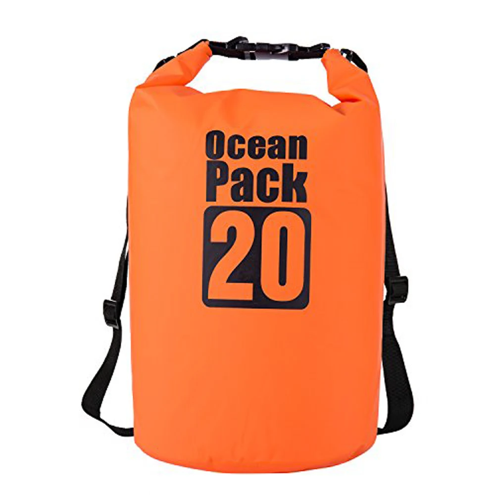 15L 20L 30L водонепроницаемая сумка с плечевым ремнем ПВХ брезент водонепроницаемый рюкзак для наружного кемпинга плавания