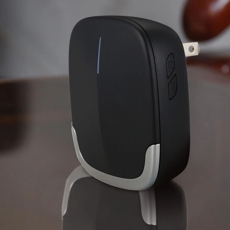 

Wireless Doorbell Dc Battery-Operated 300M Remote 36 Chimes 4 Volume Home Cordless Bell(Us Plug)