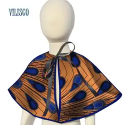 Модные частный настраиваемый Африканский Воск Принт Обёрточная бумага нарамник 100% хлопок накидкой Верхняя часть одежды аксессуары для