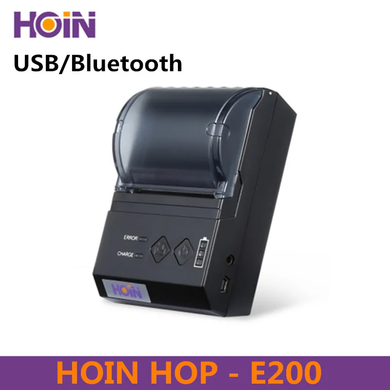 

HOIN HOP-E200 Mini USB/Bluetooth Thermal Printer Receipt Machine