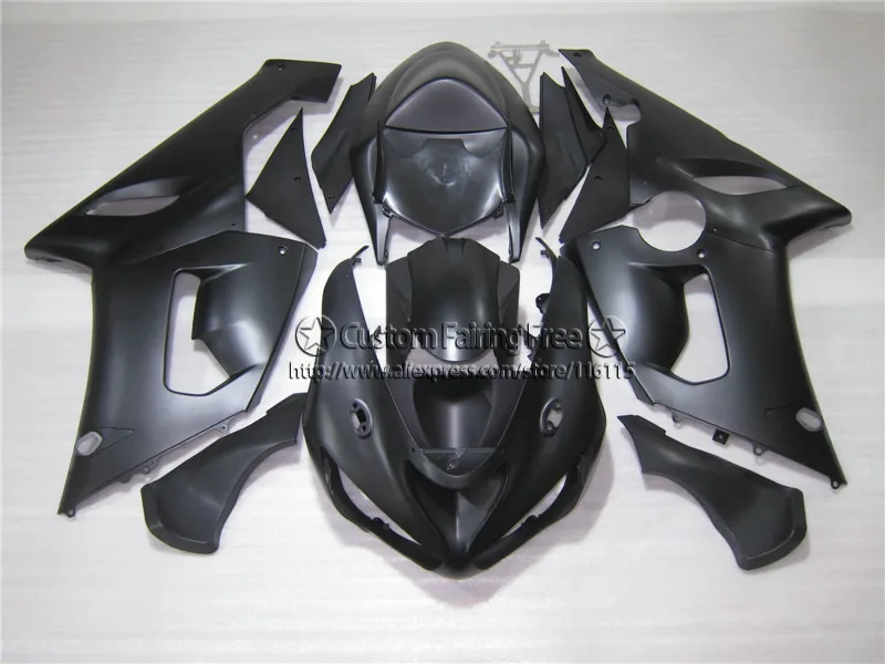 Injection molding fairing kit for Kawasaki ZX6R 2005 2006 ninja 636 ZX-6R 05 06 all matte black high quality fairings set ZV31 | Автомобили