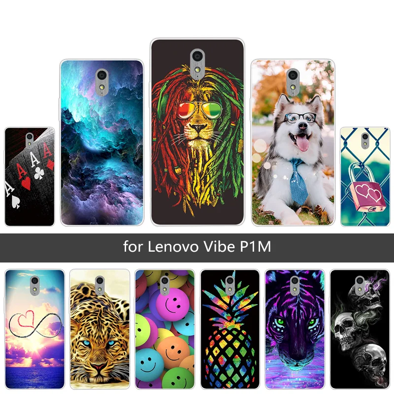 Для Lenovo Vibe P1M 5 дюймов прозрачный ТПУ чехол для P1ma40 Мягкая силиконовая задняя
